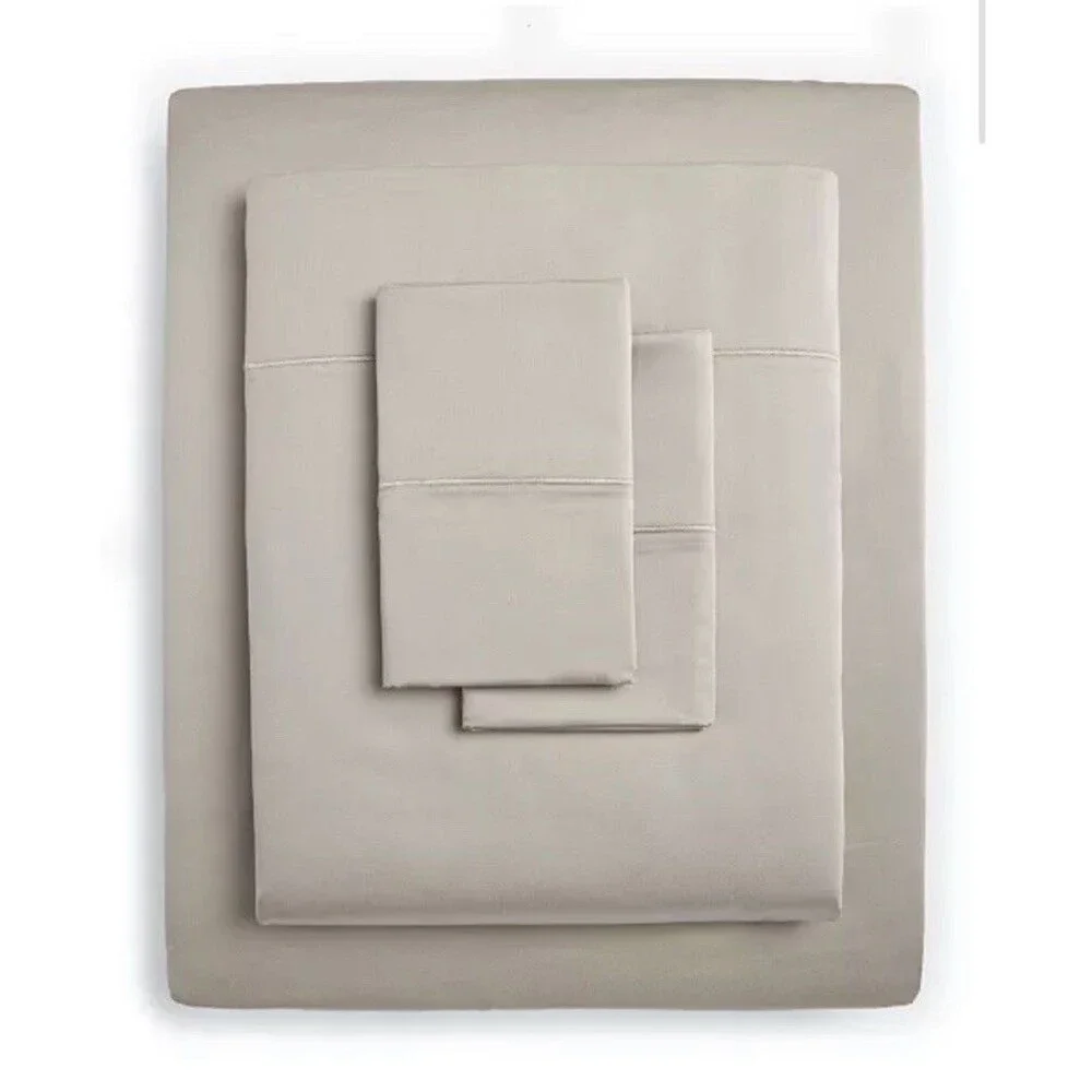 Hotel Collection 525 TC 4-Piece King Egyptian Cotton Sheet Set , Hazelnut